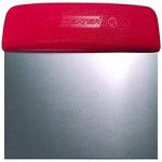 Dexter-Russell S196R Sani-Safe Dough Cutter/Bench Scraper 6 Inch x 3 Inch, Red Handle