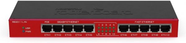 Mikrotik RB2011iL-IN smallform factor EthernetRouter - Image 2