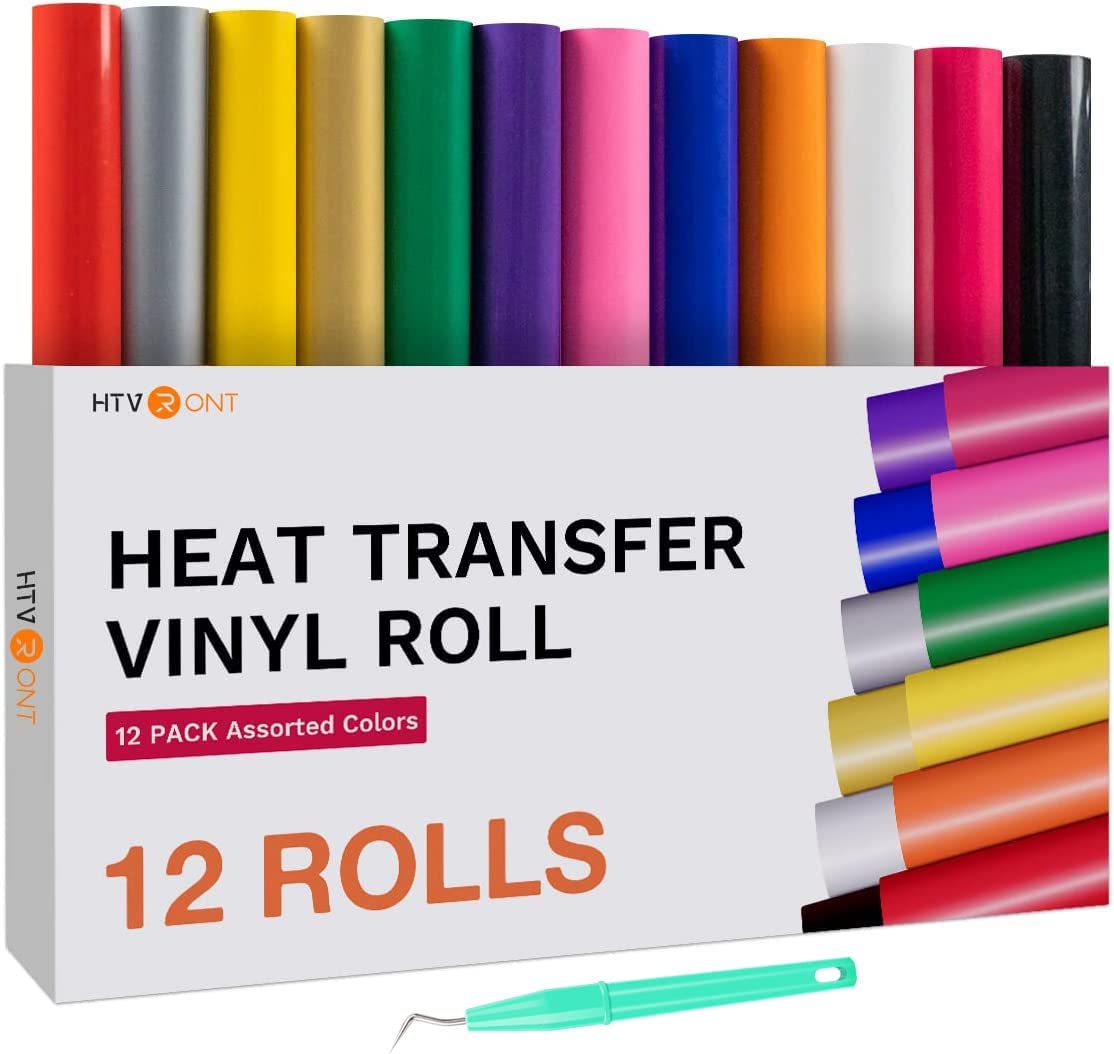 Heat Transfer Vinyl Bundle (12 Pack)