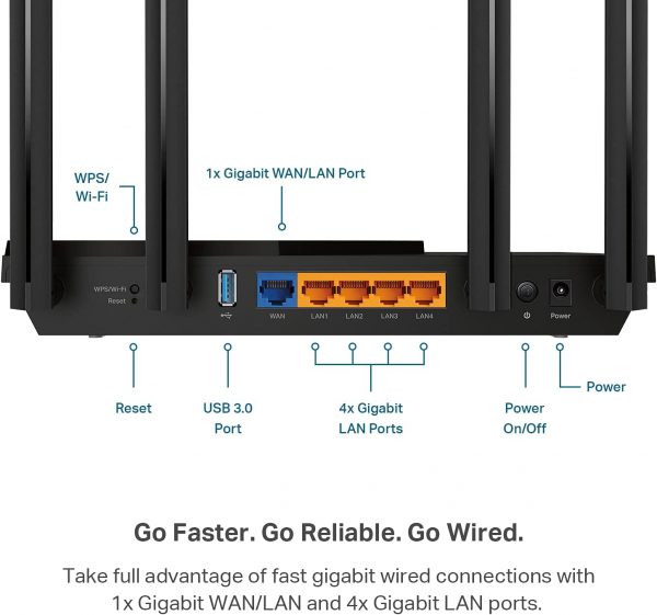 TP-Link AX3000 WiFi 6 Router – 802.11ax Wireless Router - Image 3