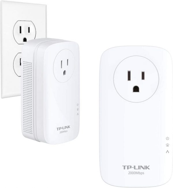 TP-Link AV2000 Powerline Adapter - 2 Gigabit Ports, Ethernet Over Power, Plug&Play - Image 5