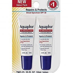 Aquaphor Lip Repair & Protect Tube Blister Card Dual Pack, 0.35 Ounce  Beauty & Personal Care