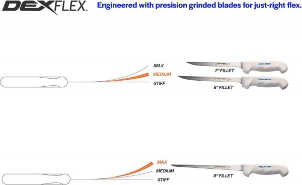 Dexter Outdoors SOFGRIP Flexible Fillet Knives with Sheath - Image 3