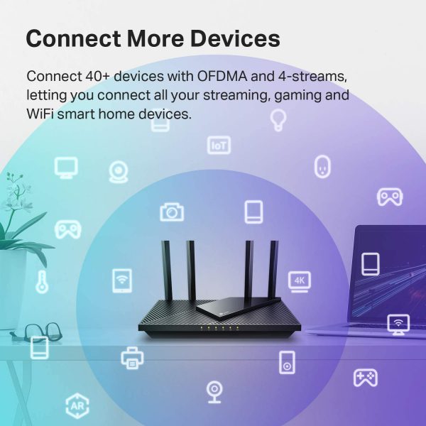 TP-Link AX1800 WiFi 6 Router (Archer AX21) - Image 3