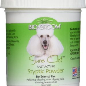 Bio-Groom Sure Clot Styptic Powder.