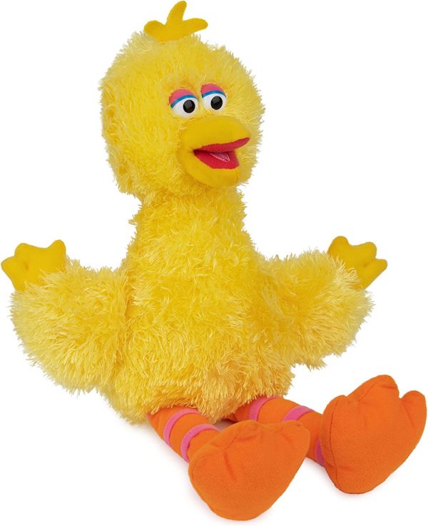 GUND Sesame Street Official Big Bird Muppet Plush, Premium Plush Toy for Ages 1 & Up, Yellow, 14” - Image 5