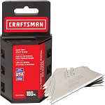 CRAFTSMAN Utility Knife Blades, 100 Pack