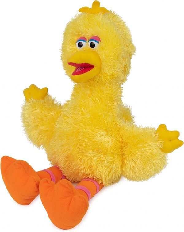 GUND Sesame Street Official Big Bird Muppet Plush, Premium Plush Toy for Ages 1 & Up, Yellow, 14” - Image 4