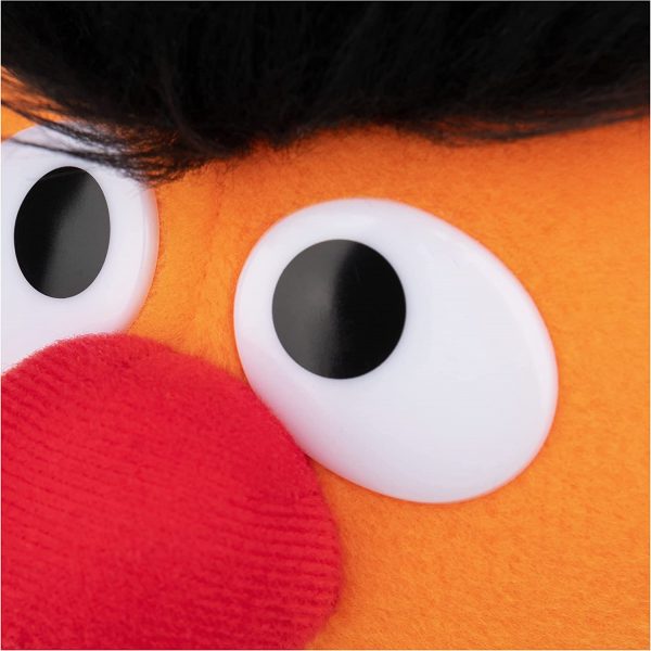 GUND Sesame Street Official Ernie Muppet Plush, Premium Plush Toy for Ages 1 & Up, Yellow, 13.5” - Image 3