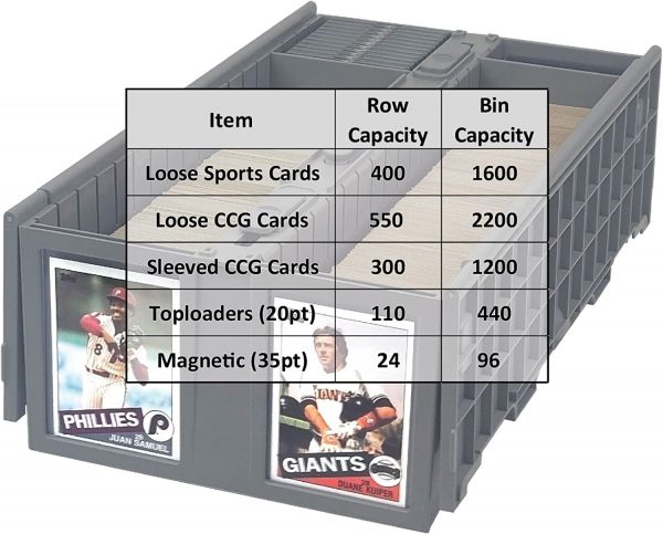 BCW 1600 Collectible Card Bin - Image 2