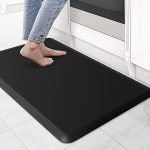 KitchenClouds Kitchen Mat Cushioned Anti Fatigue Kitchen Rug 17.3″x28″ Waterproof