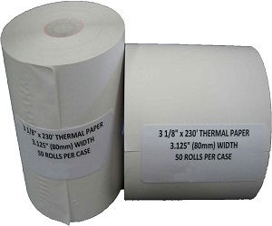 NCR 856348 Thermal Receipt Paper, 3-1/8″ x 230