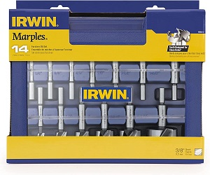 IRWIN Marples Forstner Bit Set, 14-Piece