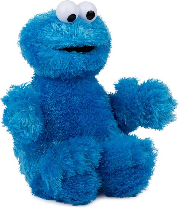 GUND Sesame Street Official Cookie Monster Muppet Plush, Premium Plush Toy for Ages 1 & Up, Blue, 12” - Image 3