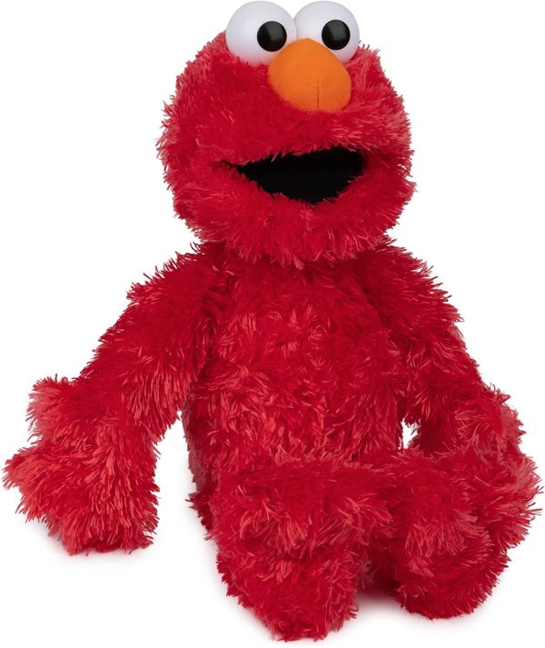 GUND Sesame Street Official Elmo Muppet Plush, Premium Plush Toy for Ages 1 & Up, Red, 13” - Image 4