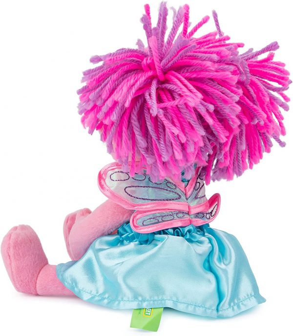 GUND Sesame Street Official Abby Cadabby Muppet Plush, Premium Plush Toy for Ages 1 & Up, Pink/Blue, 11” - Image 3