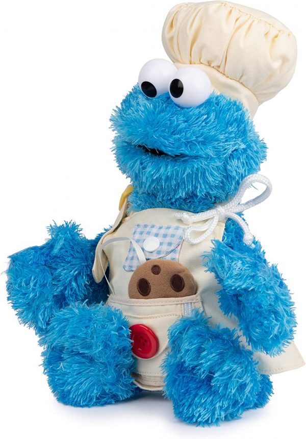 GUND Sesame Street Official Cookie Monster Teach Me Plush, Premium Plush Toy - Image 7