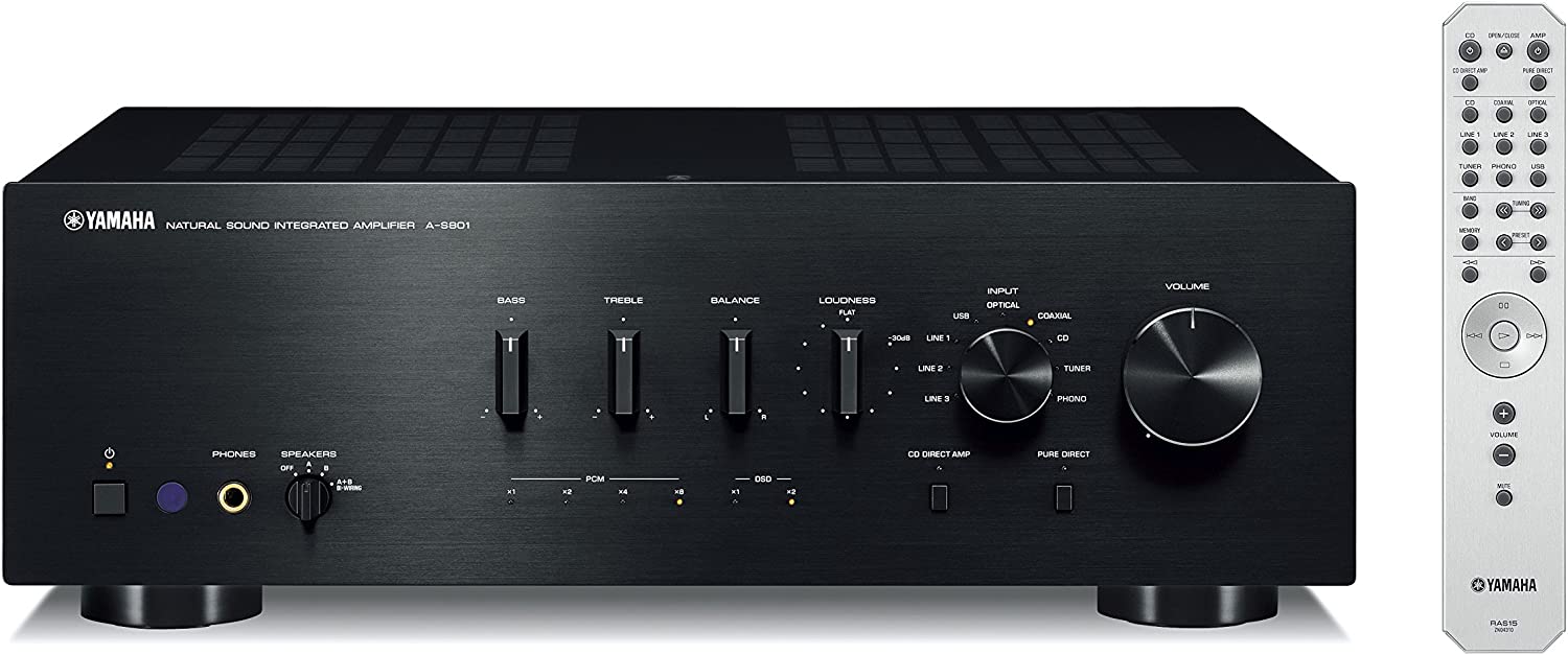 YAMAHA Natural Sound Integrated Stereo Amplifier Electronics