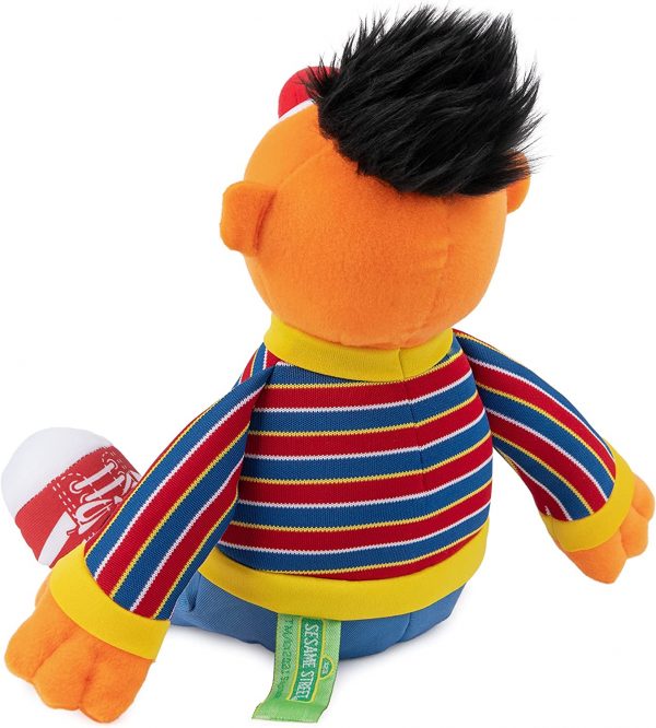 GUND Sesame Street Official Ernie Muppet Plush, Premium Plush Toy for Ages 1 & Up, Yellow, 13.5” - Image 2