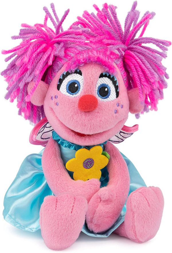 GUND Sesame Street Official Abby Cadabby Muppet Plush, Premium Plush Toy for Ages 1 & Up, Pink/Blue, 11” - Image 7