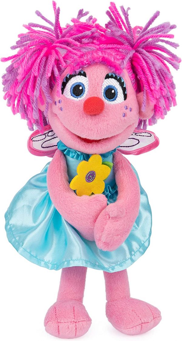 GUND Sesame Street Official Abby Cadabby Muppet Plush, Premium Plush Toy for Ages 1 & Up, Pink/Blue, 11” - Image 8