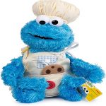 GUND Sesame Street Official Cookie Monster Teach Me Plush, Premium Plush Toy