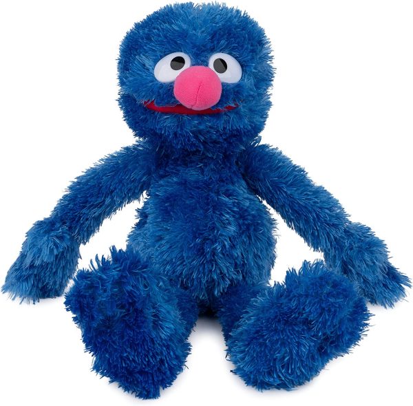 GUND Sesame Street Official Grover Muppet Plush, Premium Plush Toy for Ages 1 & Up, Blue, 14.5” - Image 6