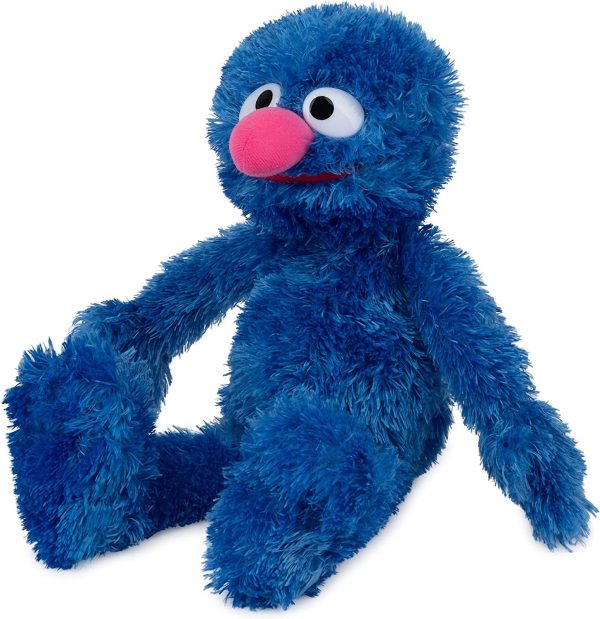 GUND Sesame Street Official Grover Muppet Plush, Premium Plush Toy for Ages 1 & Up, Blue, 14.5” - Image 4