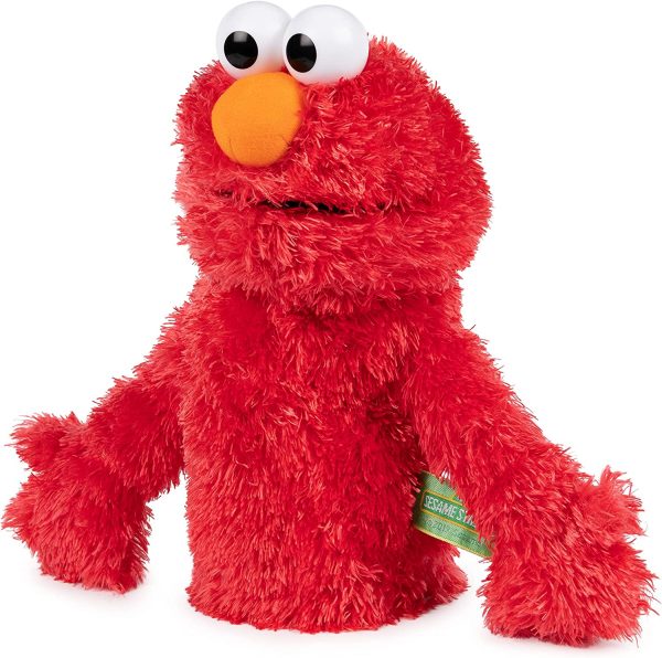 GUND Sesame Street Official Elmo Muppet Plush Hand Puppet - Image 2