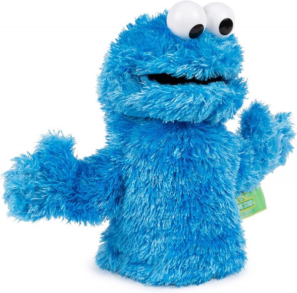 GUND Sesame Street Official Cookie Monster Muppet Plush Hand Puppet, Premium Plush Toy - Image 4