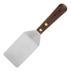 Dexter-Russell 4″” x 2½”” Pancake Turner”, silver/brown